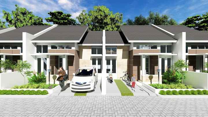 rumah murah cantik siap huni bisa kpr di bantul