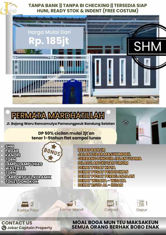 rumah murah elegant kredit syariah