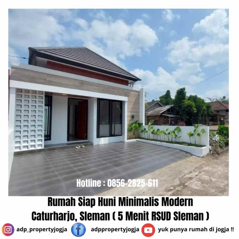 rumah murah siap huni area caturharjo sleman