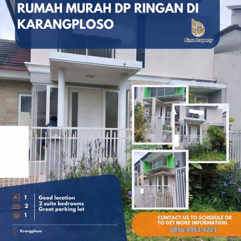 rumah reguler dekat pasar di malang