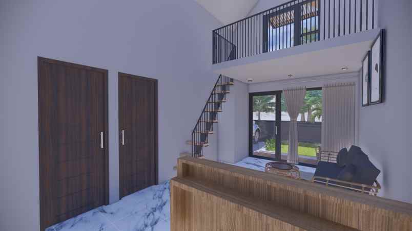 rumah scandinavian modern dekat candi prambanan