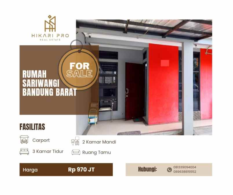 rumah siap huni bumi sariwangi bandung barat