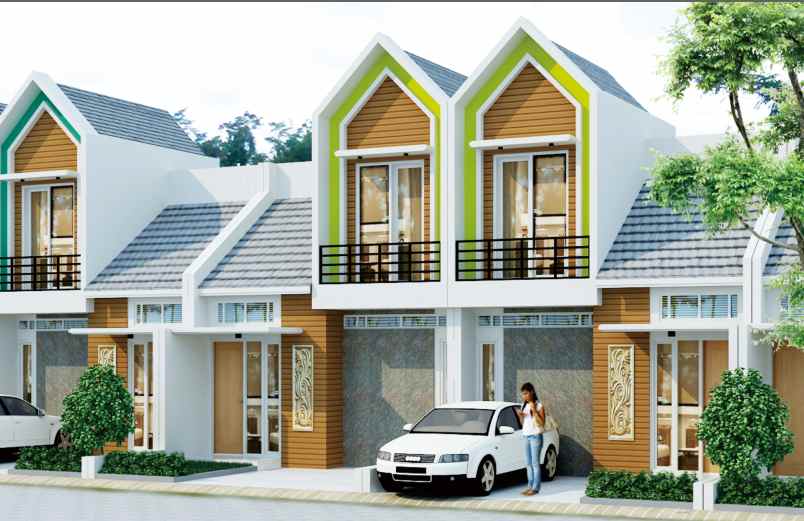 rumah siap huni kota malang townhouse 2 lantai