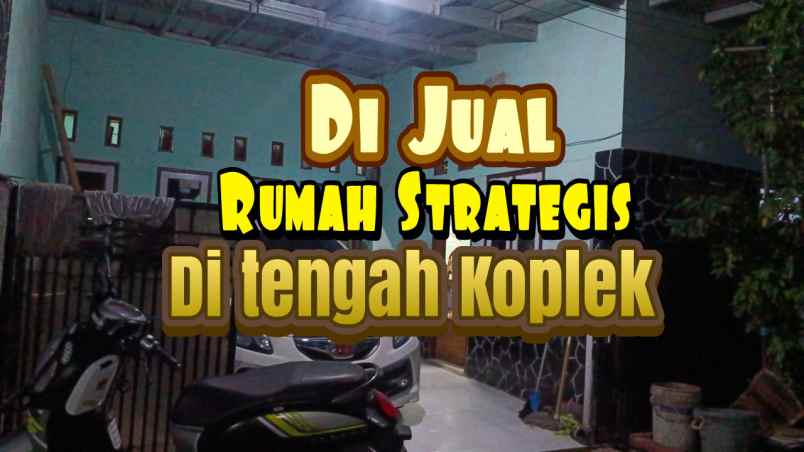 rumah strategis tengah komplek