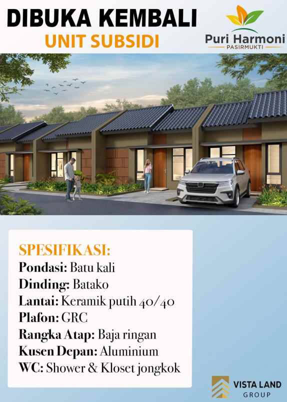 rumah subsidi pasir mukti citereup