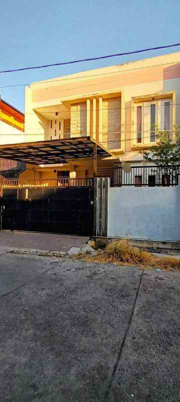 rumah wisma permai row jalan 2 mobil