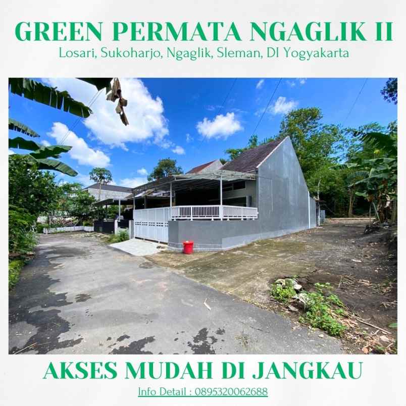 tanah 2 jutaan meter di ngaglik dekat lapangan klidon