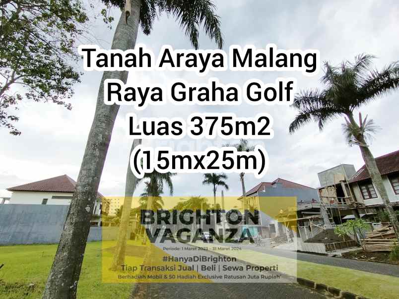 tanah araya malang raya graha golf