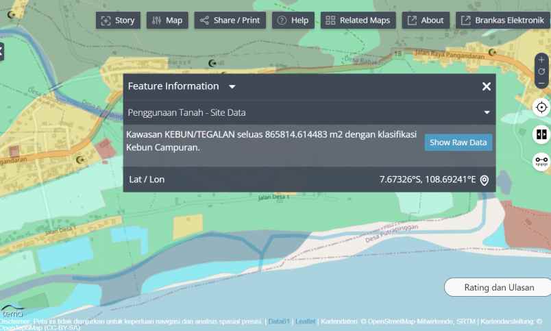 tanah babakan pangandaran