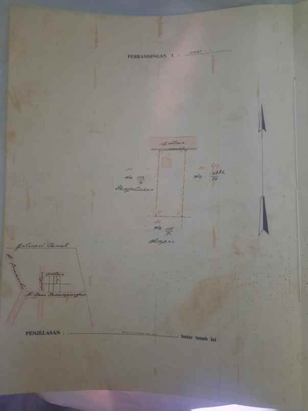 tanah dijual dengan shm 1000 meter