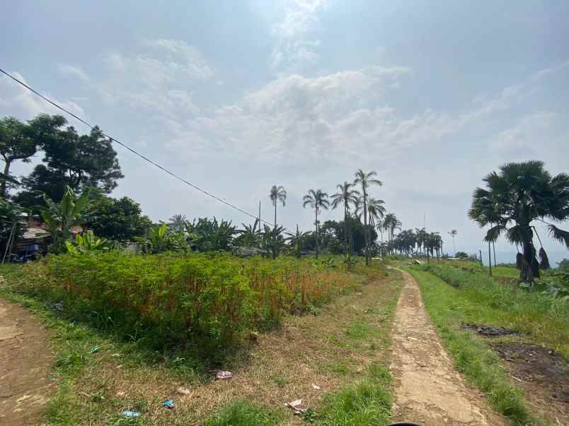 tanah dijual dengn view menghadap gunug slak