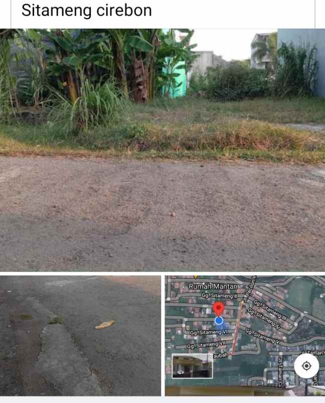Tanah Murah Setrategis Di Sutawinangun Cirebon