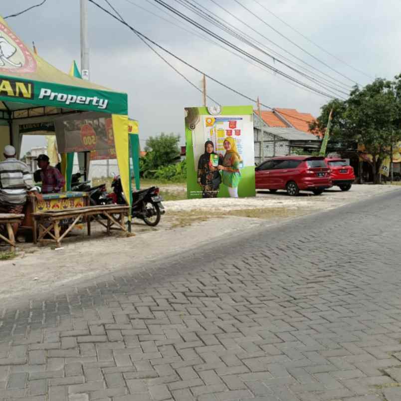 tanah kapling jalan poros dan rumah inhose