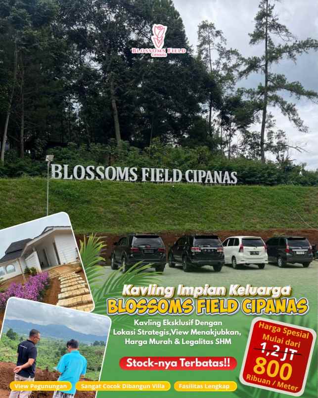 tanah kavling impian di sukaresmi cianjur
