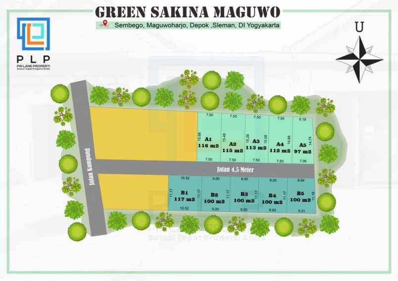 tanah kavling murah area maguwoharjo