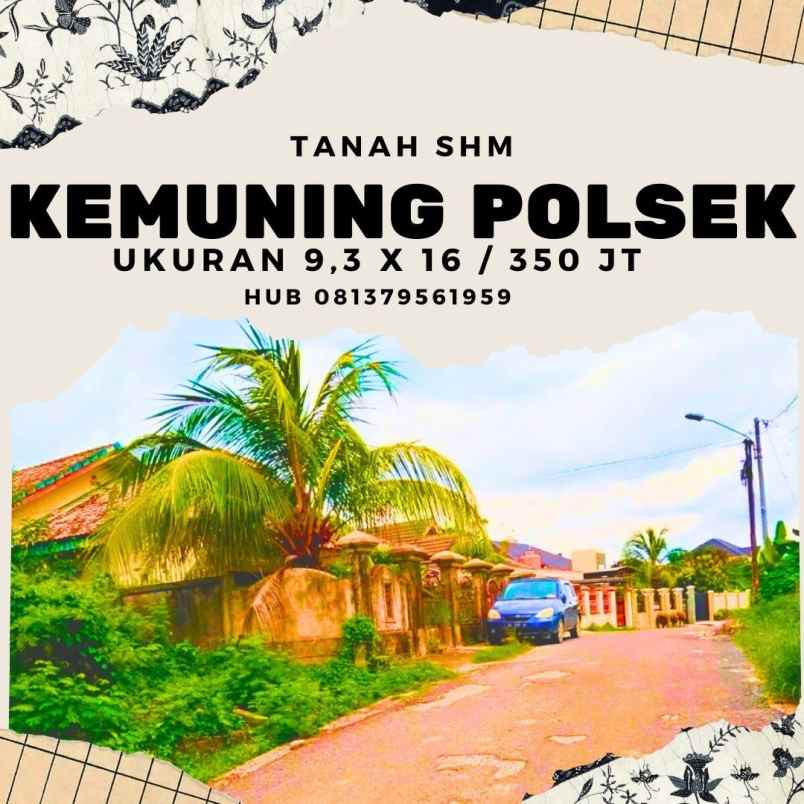 tanah lokasi polsek kemuning