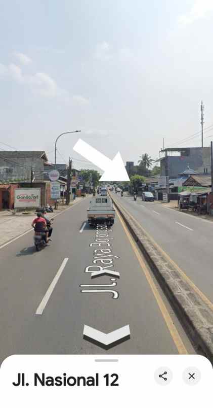 tanah ngantong lokasi strategis