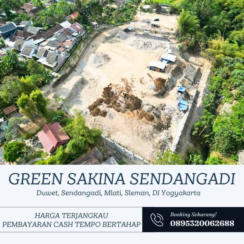 tanah pekarangan strategis di jl magelang km 9