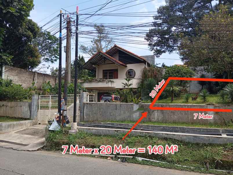 tanah siap bangun mainroad disariwangi 7x20