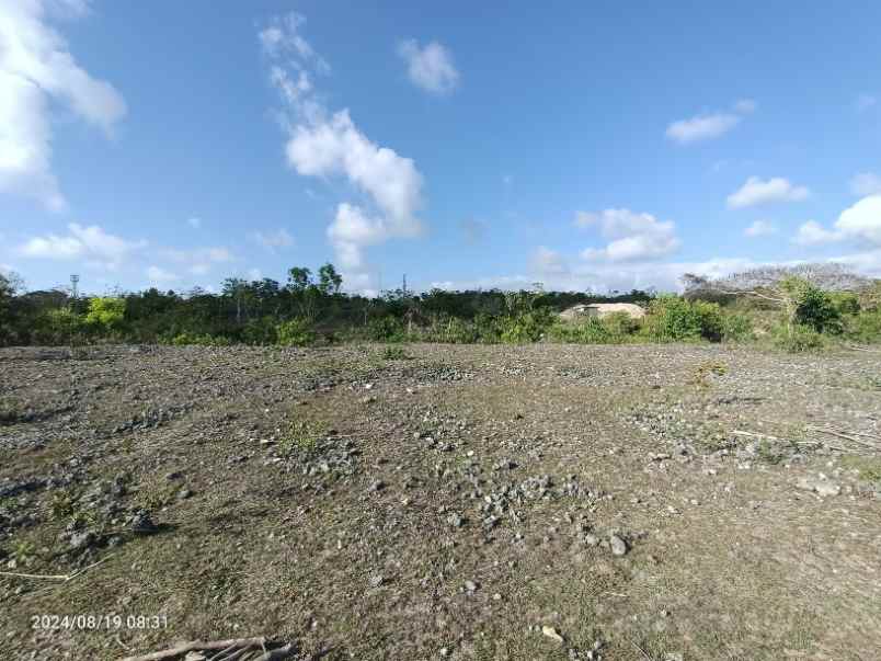 tanah view laut dan bandara di jimbaran bali