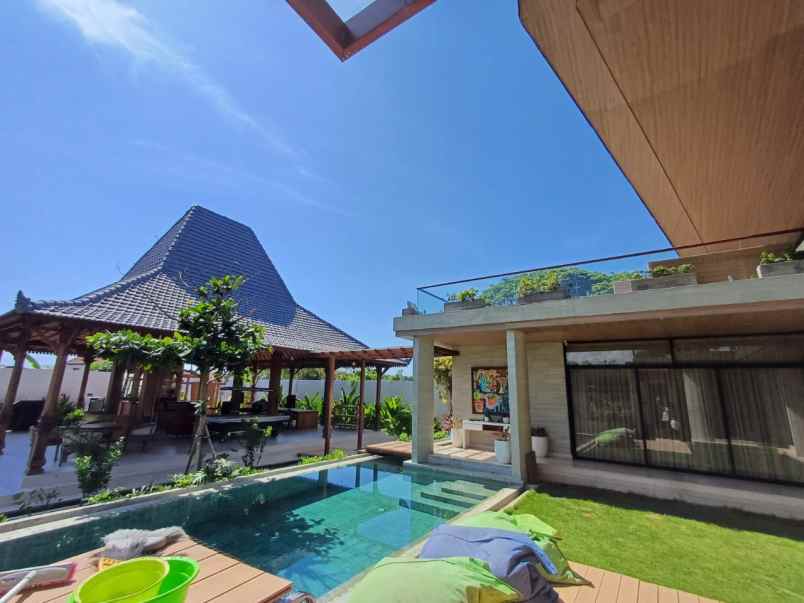 villa baru luxury view laut dekat pantai sanur bali