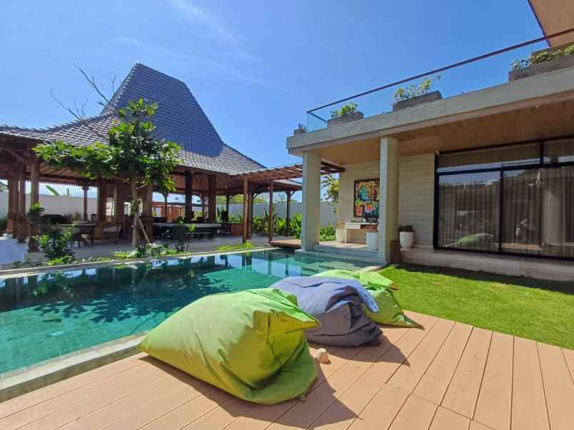 villa baru luxury view laut dekat pantai sanur bali