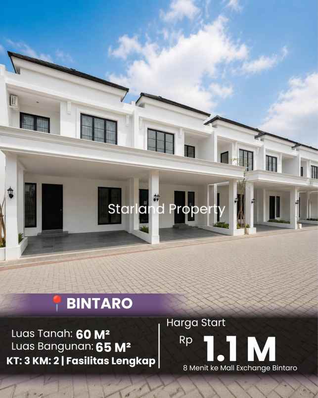 america classic di bintaro harga mulai 1 1 m an