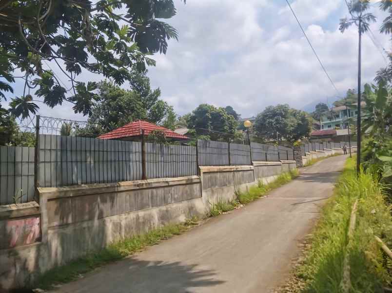 bangunan villa hitung tanah luas di cigombong bogor