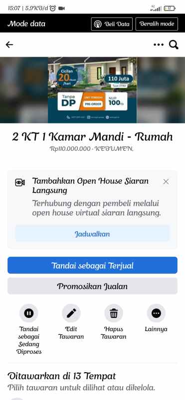 cluster asha rumah murah kebumen