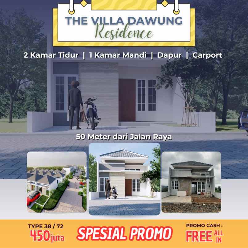 cluster baru di banyumanik the villa dawung residence