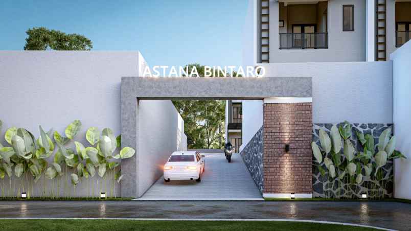 cluster modern paling murah strategis di bintaro