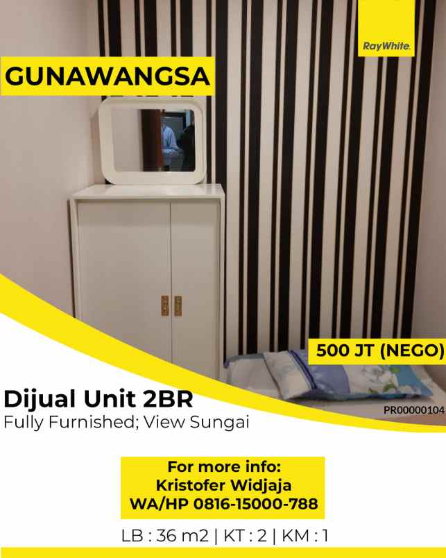 dijual apartemen gunawangsa merr