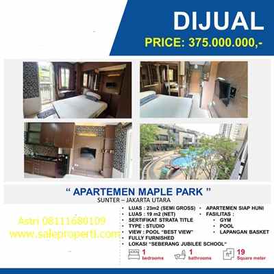 dijual apartemen jalan hbr motik