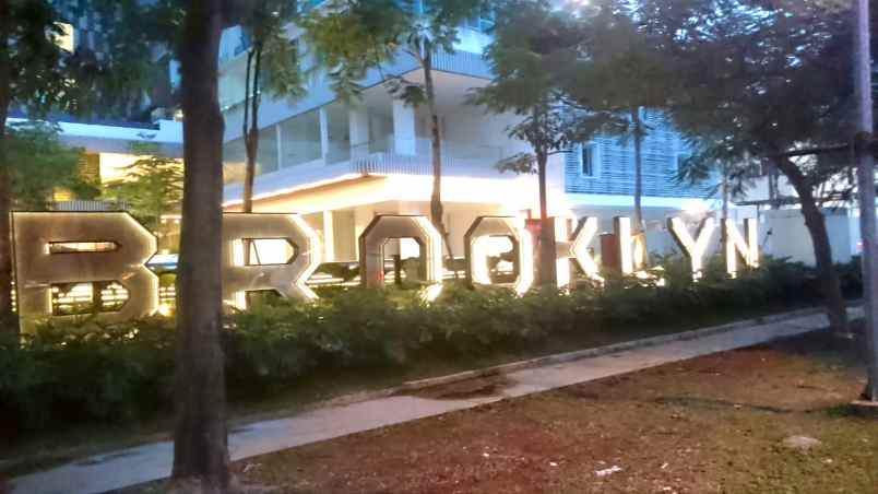 dijual apartemen mezzanine brooklyn soho alam sutera