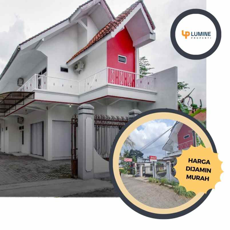 dijual cepat kos 21 kamar murah nego