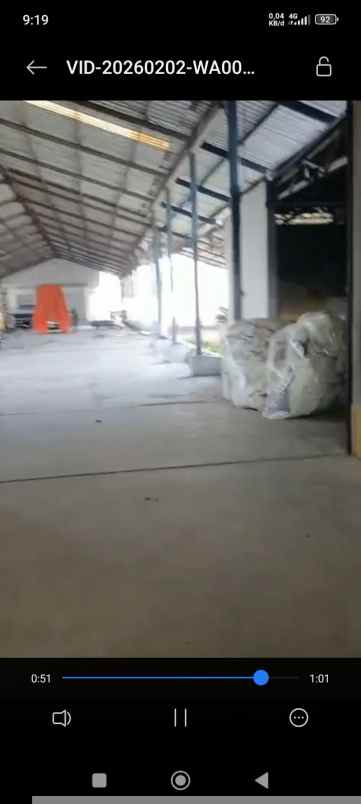 dijual gudang di ceper klaten