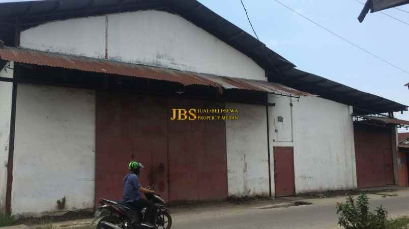 dijual gudang jalan jala xix marelan pasar ii