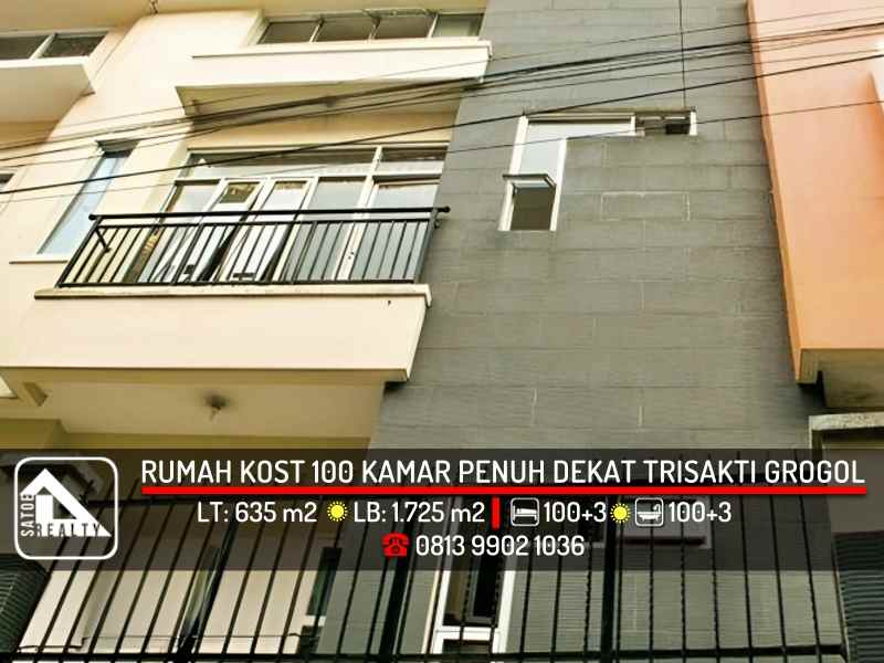 dijual kost grogol petamburan jakarta