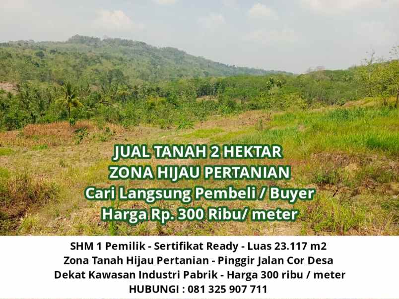 dijual murah tanah view pemandangan bagus