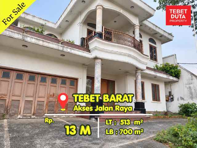 dijual ruko gudang kantor bangka kemang