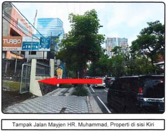 dijual ruko gudang kantor jalan hr muhammad