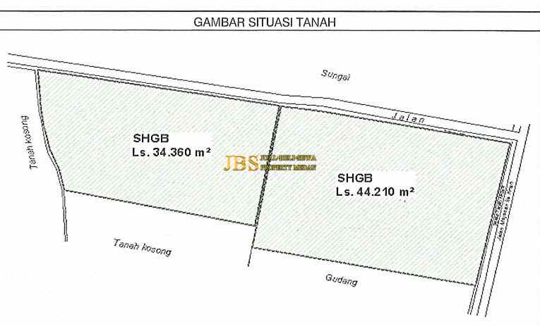 dijual ruko gudang kantor jalan raya mojasari krian