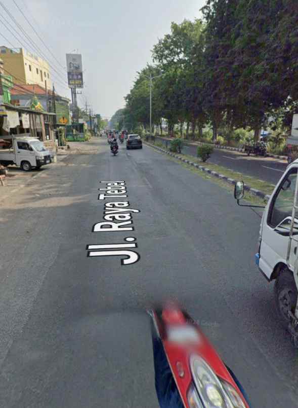 dijual ruko gudang kantor jalan raya tebel