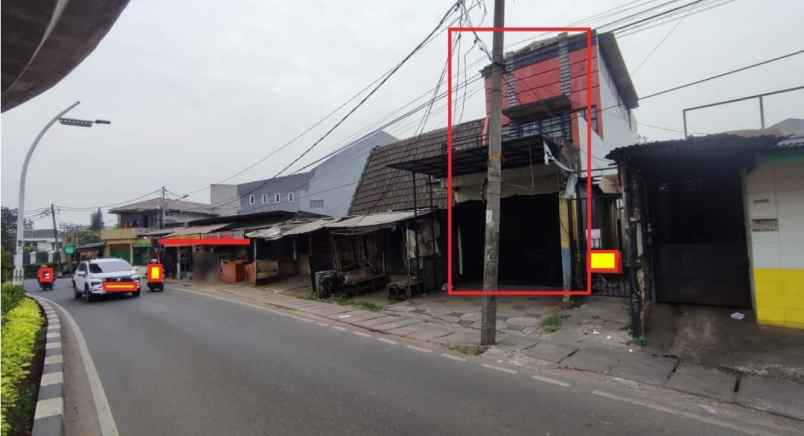 dijual ruko gudang kantor jl ciledug raya kel