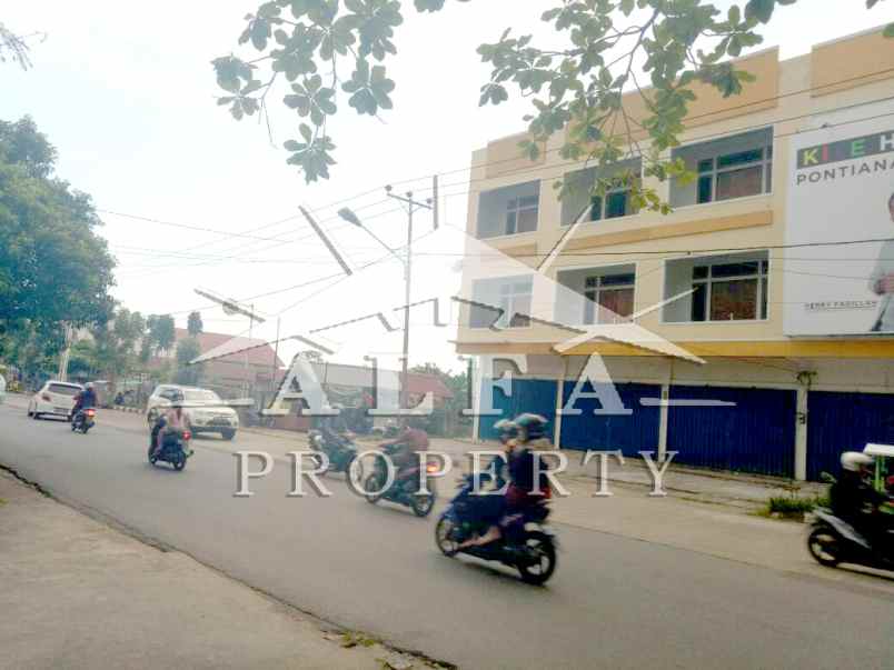 dijual ruko jalan pancasila kota pontianak