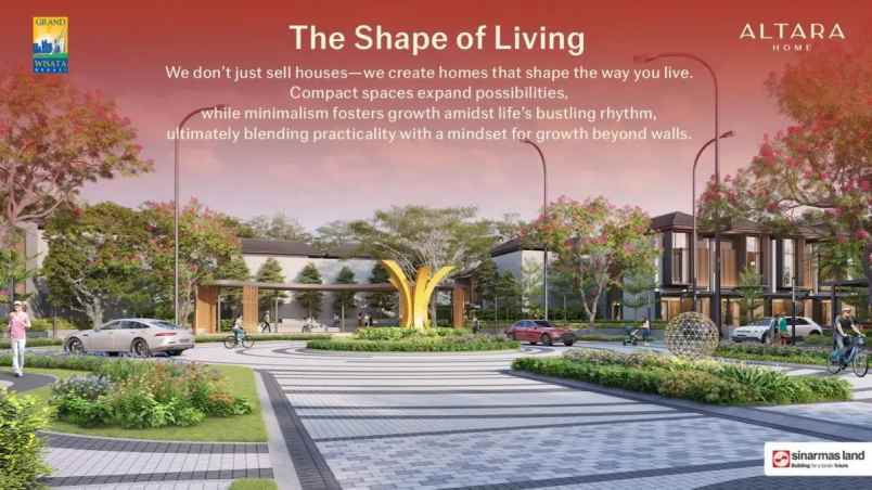 dijual rumah altara homes grand wisata
