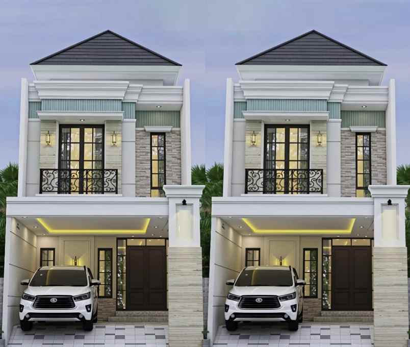 dijual rumah babatan pantai dekat grand
