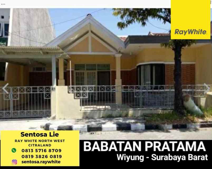 dijual rumah babatan pratama