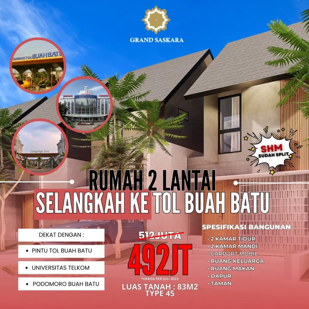 dijual rumah buahbatu kota bandung