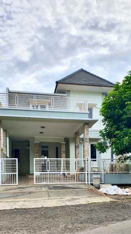 dijual rumah bukit golf riverside cibubur
